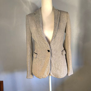 Zara Basic Tweed Blazer